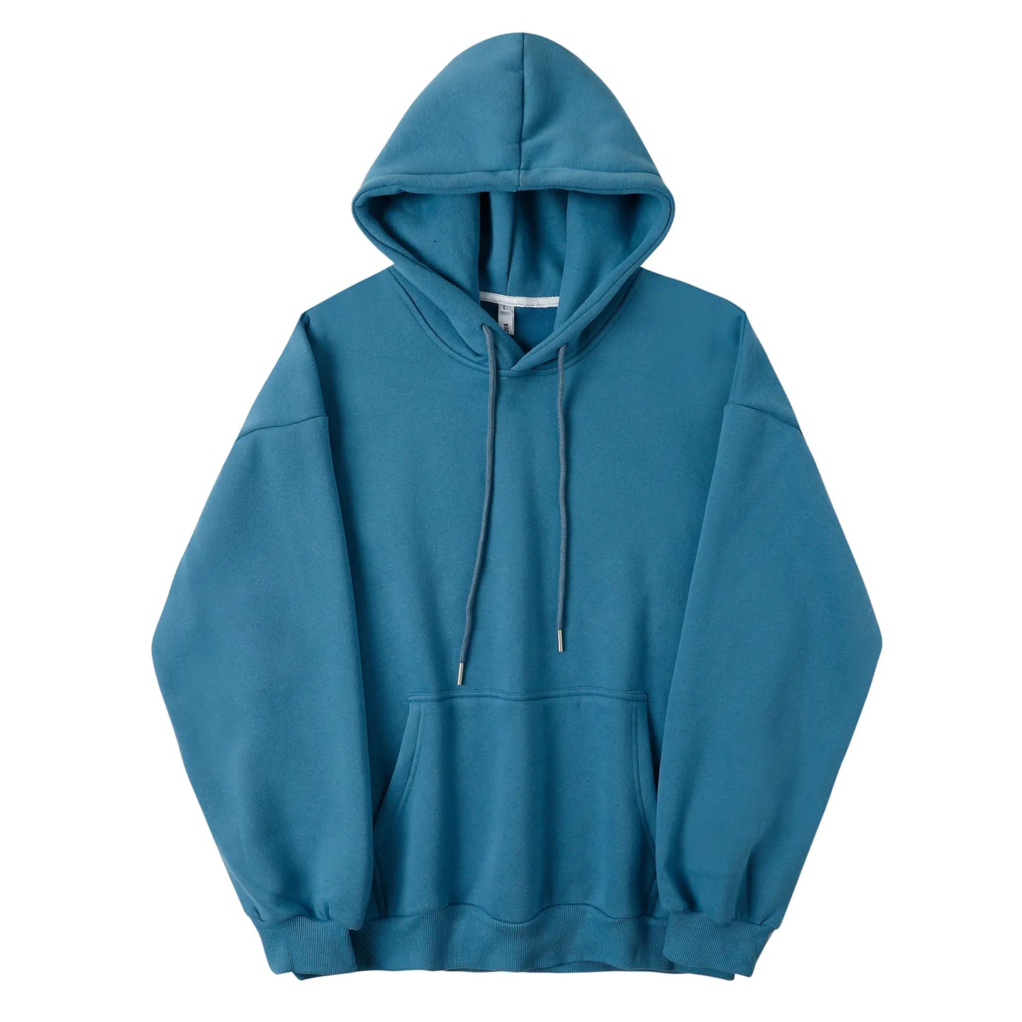 Hong Kong Style Purple Hooded Long Sleeve Women’s Top