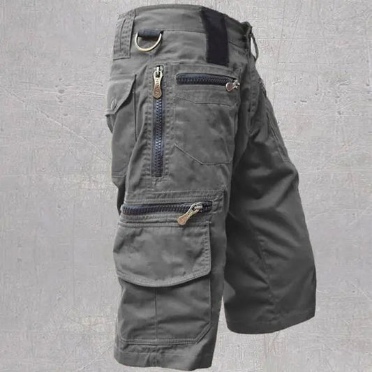 Men's Loose Fit Cropped Pants - Summer Plus Size Trend