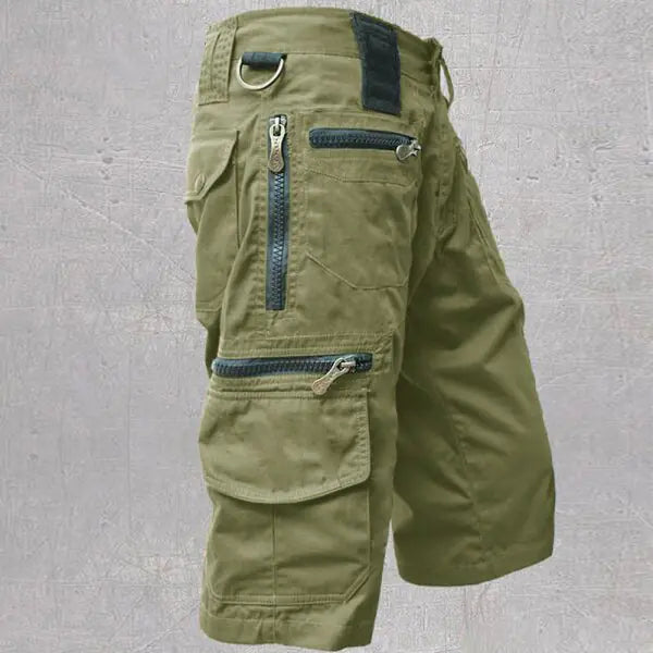 Men's Loose Fit Cropped Pants - Summer Plus Size Trend