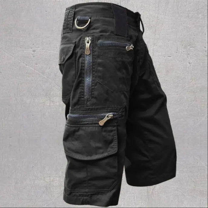 Men's Loose Fit Cropped Pants - Summer Plus Size Trend