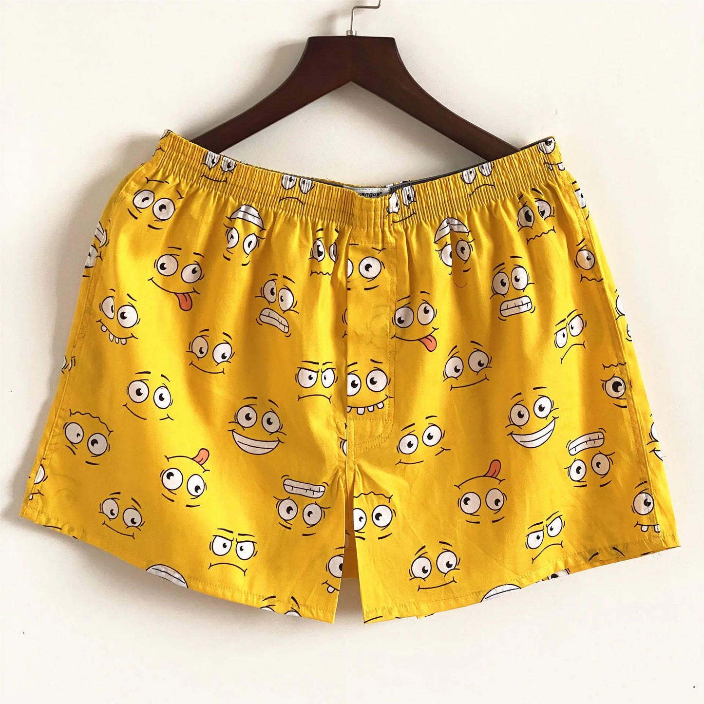 Men's Striped Boxer Pants with Fashionable Design